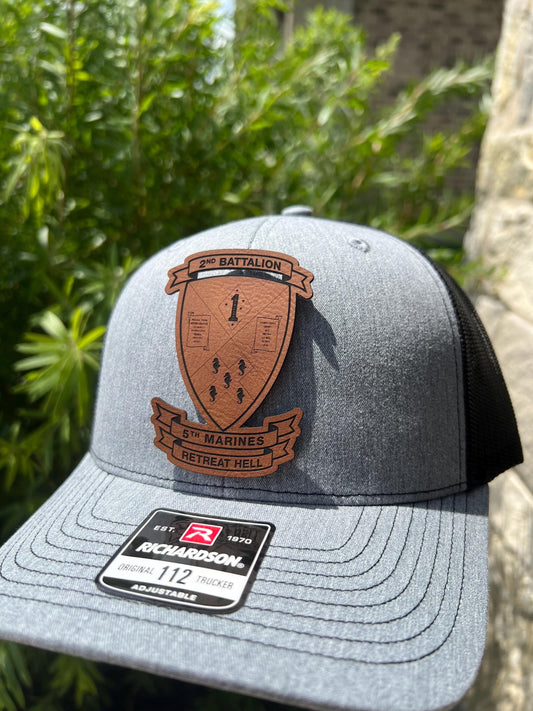 a close up of a hat with a sticker on it